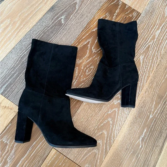 Ralph Lauren black suede Artizan Suede Tall Boot nwt - Picture 5 of 10